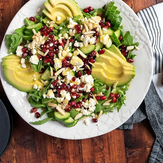 Live Pomegranate 'Wonderful' Plants (Punica Granatum 'Wonderful') - Fruit-Bearing, Drought-Tolerant, Easy to Grow (4 stevia Cups)