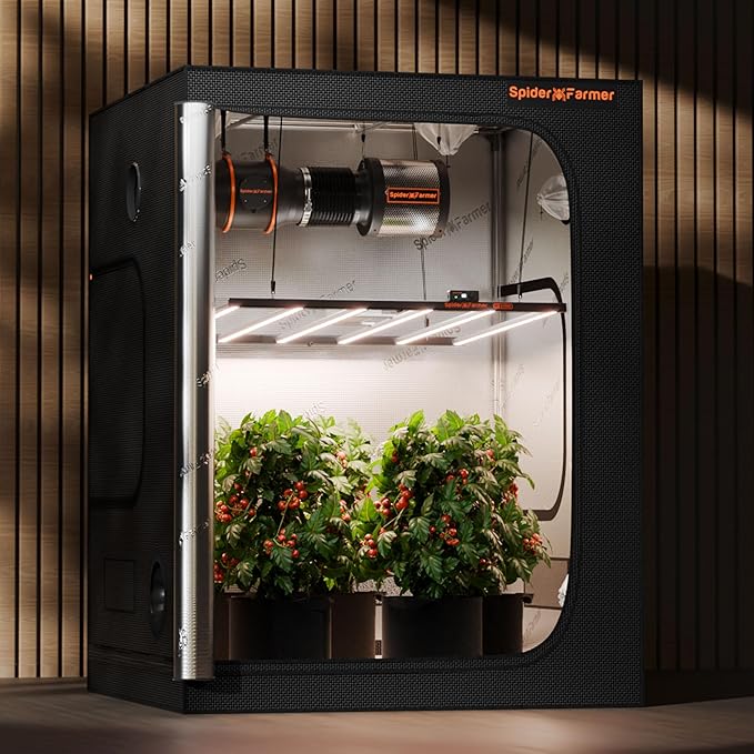 Spider Farmer G7000 Cost-Effective 730W LED Grow Lights, 5x5ft Coverage Commercial Bar Style LED Grow Lamp for Indoor Plants Vertical Farming, 2025 Upgraded App Remote Control