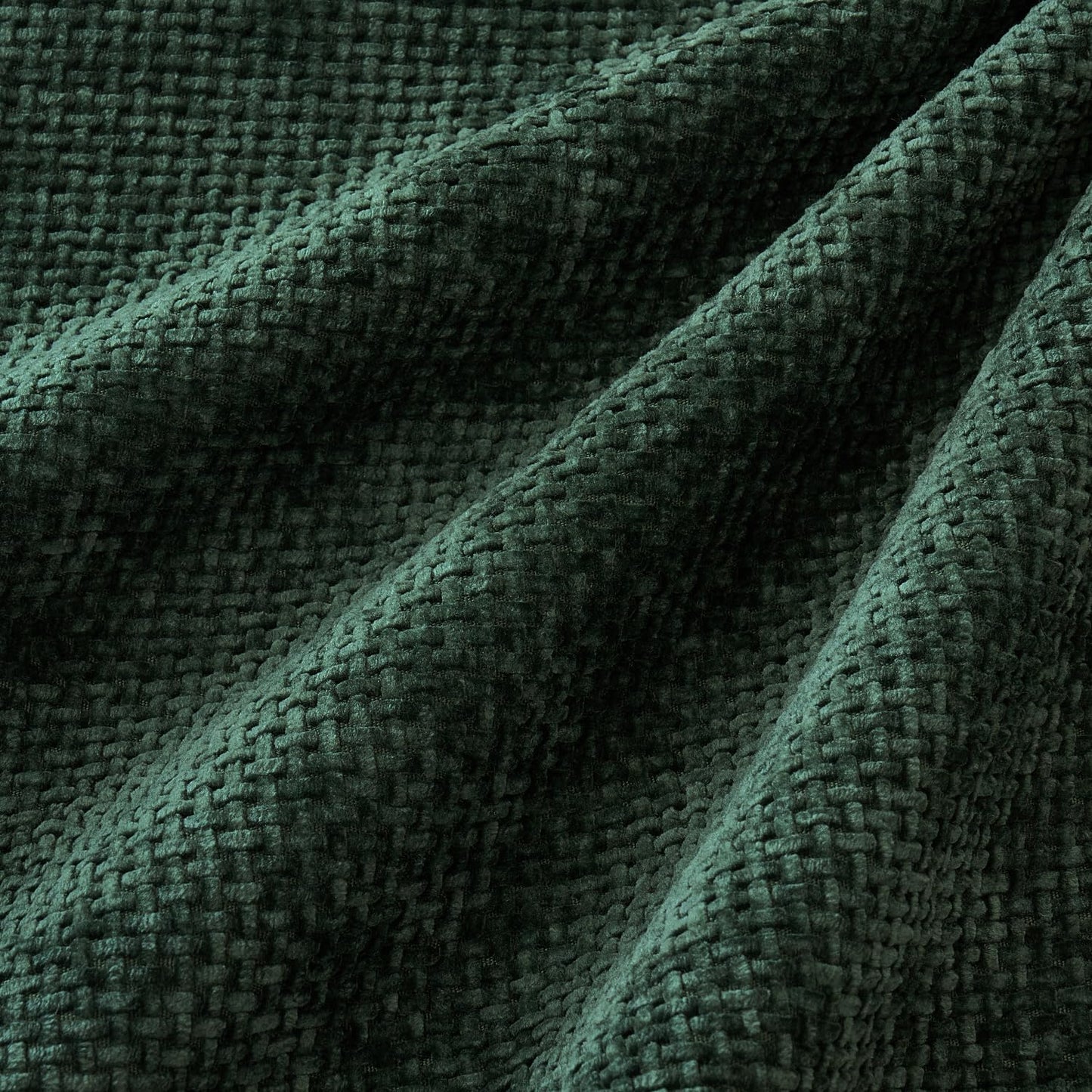 MIULEE Christmas Pack of 4 Couch Throw Pillow Covers 16x16 Inch Green Soft Decorative Chenille Pillow Covers Farmhouse Accent Cushion Covers for Boho Home Decor Sofa Bedroom Living Room