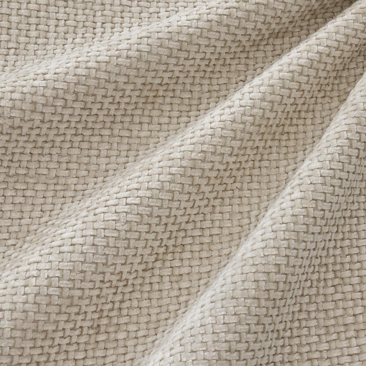 MIULEE Pack of 4 Couch Throw Pillow Covers 16x16 Inch Cream Soft Decorative Chenille Pillow Covers Farmhouse Accent Cushion Covers for Boho Home Decor Sofa Bedroom Living Room