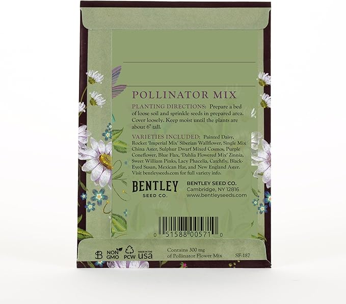 Help Hummingbirds - 25 Seed Packs - Perfect Eco-Friendly Gift for Gardeners & Friends - Non GMO Seeds