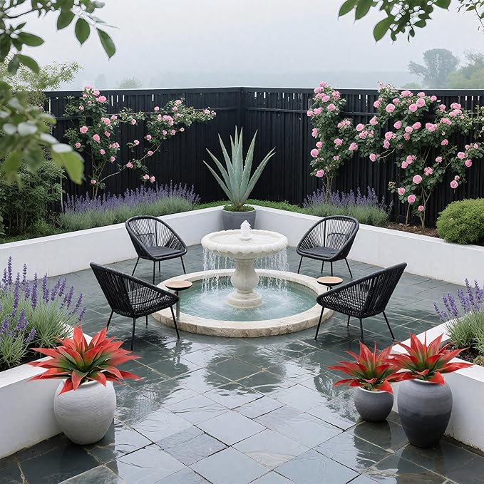 Artificial Agave Faux Agave Fake Greenery 18In Outdoor Artificial Plant Fake Plant for Indoor Home Decoration Plastic Plant Outdoor Decoration Front Porch Decor Simulation Plants 2Pack（Red）