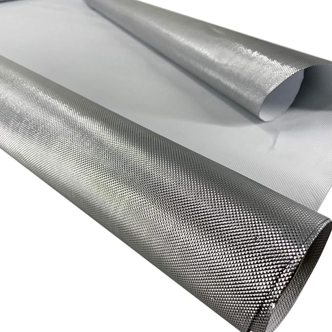 HFS(R) 6Mil Diamond Film Foil Roll Highly Reflective for Grow Room, Greenhouse (4X50FT)