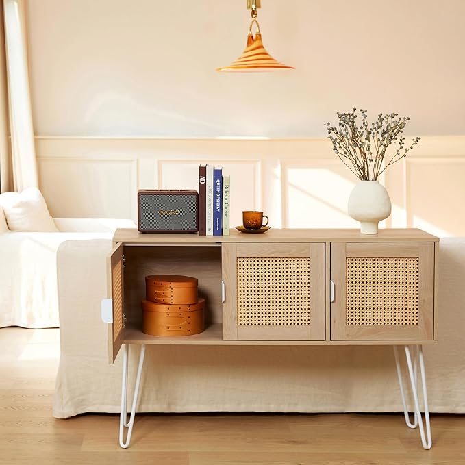 Netstar Entryway Table, Sofa Table, Console Tables for Entryway, Behind Couch Sofa Narrow Long, Foyer Tables w/Storage Drawers for Entry Way Hallway Living Room Home Decor, Wood Boho Farmhouse, Wood