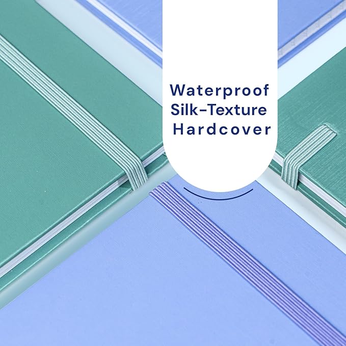 A5 Lined Journal Notebook, 7mm College Ruled Notepad, Journaling for Writing, Work, School, Travel and Note Taking, Hardcover 160 Pages (80 Sheets) 5.79 x 8.3 inches (Midnight Green)