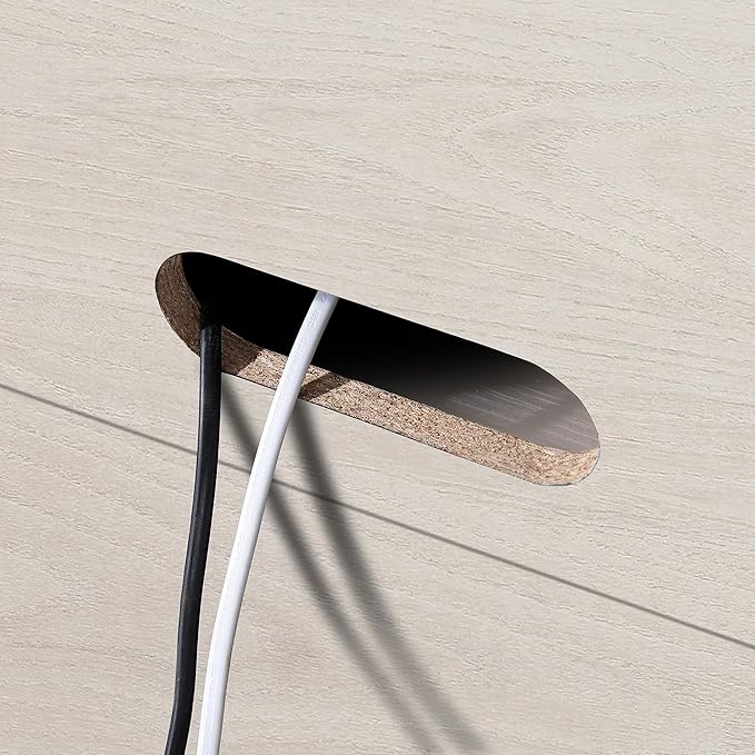 Henn&Hart TV Stand for TVs up to 78'' with 2 Storage Cabinets and Adjustable Shelves for Living Room, Family Room, or Office, Alder White