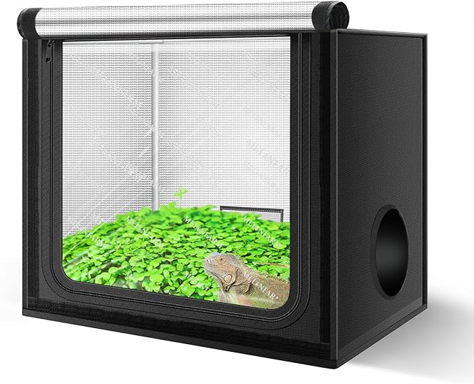 MELONFARM 24"x16"x20" Grow Tent, Double Transparent Viewing Door Indoor Grow Tent, Growing Tent with High Reflective Mylar & Floor Tray, Plant Tent for Indoor Hydroponics Growing