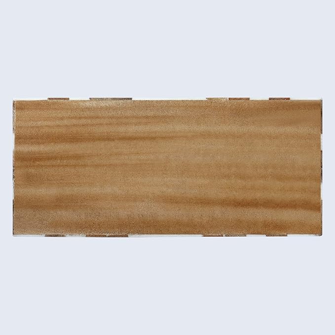 Handicrafts Home Handmade Decorative Storage Box with Lid - Jewelry Organizer, Keepsake Holder & Gift Box, Decor, Marquet Array Pattern Made with Resin Inlay & Wood,cajas organizadoras –10X4.5X2.5 In