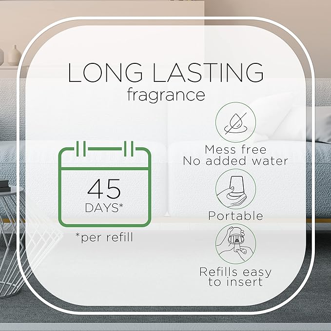 Air Wick Essential Mist Refill, 2ct, Pumpkin Spice, Fall Scent, Essential Oils, Air Freshener (Pack of 2)