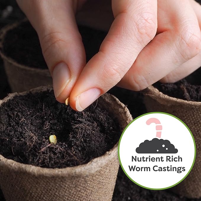 Perfect Plants Organic Seed Starter Soil Mix 8qts. | Germinate Seeds at Home | Sustainable Gardening Substrate