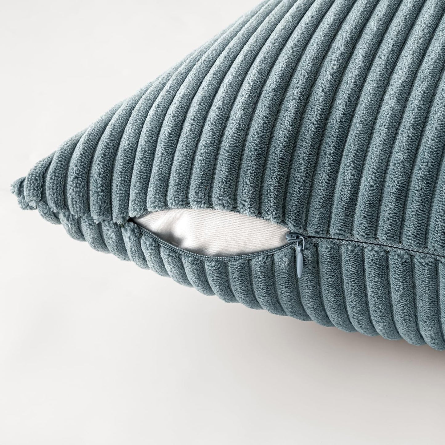 MIULEE Summer Throw Pillow Covers 18x18 Inch Set of 4 Western Neutral Decorative Cushion Covers Soft Boho Farmhouse Modern Coastal Home Decor for Couch Bed Sofa Living Room Dark Blue Navy Series