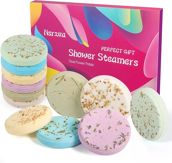 Shower Steamers Aromatherapy Birthday Gifts for Women-12 Pack Mothers Day Gifts,Gifts for Grandma,Wife,Mothers,Stress Relief and Relaxation Gifts for Women and Men