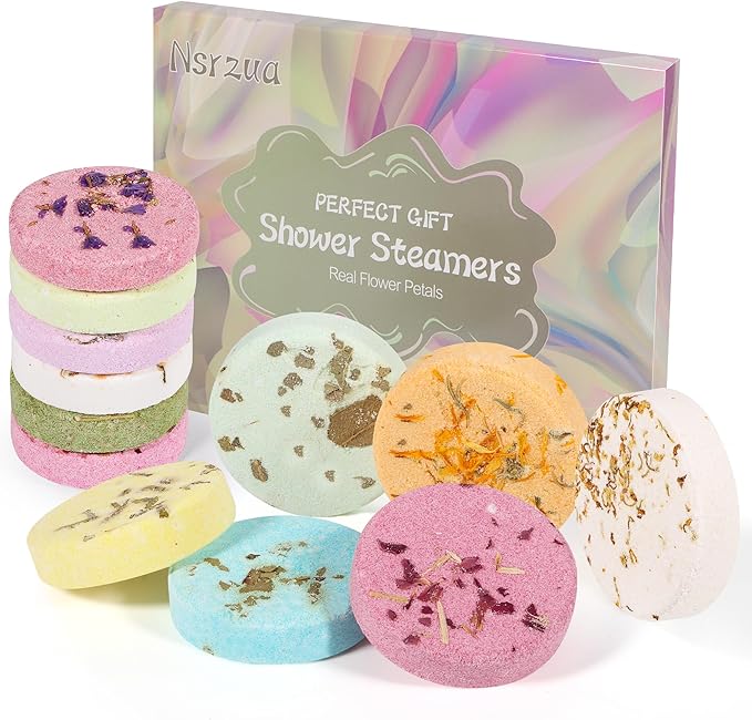 Shower Steamers Aromatherapy Birthday Gifts for Women-12 Pack Mothers Day Gifts,Gifts for Grandma,Wife,Mothers,Stress Relief and Relaxation Gifts for Women and Men,Created Your Own Home SPA