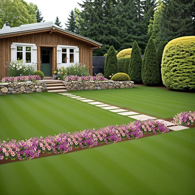 Artificial Fake Plants Flowers for Outdoor Fall Decor, 12 Bundles Faux Silk Mums for Planter Pot Colorful UV Resistant Look Real for Front Door Porch Patio Outside Yard(Purple Pink)