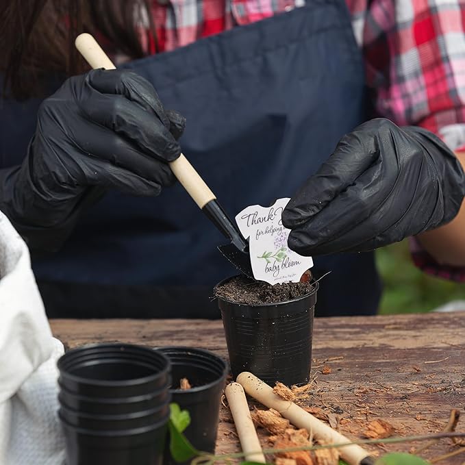 Plantable Onesie Seed Paper – 15 Hydrangea Baby Shower Favors for Guests with Wildflower Seeds, Baby Shower Gifts for Guest