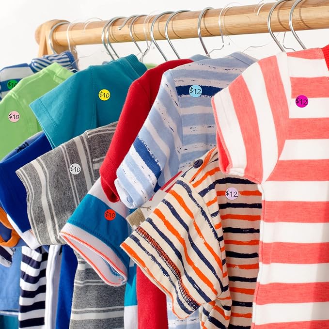 15000 Pcs 3/4 in Round Color Coding Labels Roll Adhesive Solid Colors Dot Stickers Assorted Colored Circle Dot Label for Back to School Inventory Organize File Classification, 15 Colors