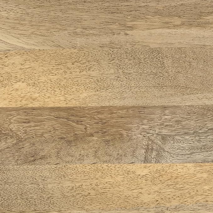 SIMPLIHOME Demy 20 inch Wide Tall Side Table in Natural Solid Mango Wood/Black Metal, Slim Round Accent Table for Living Room, Bedroom, or Entryway, Industrial Style Assembled