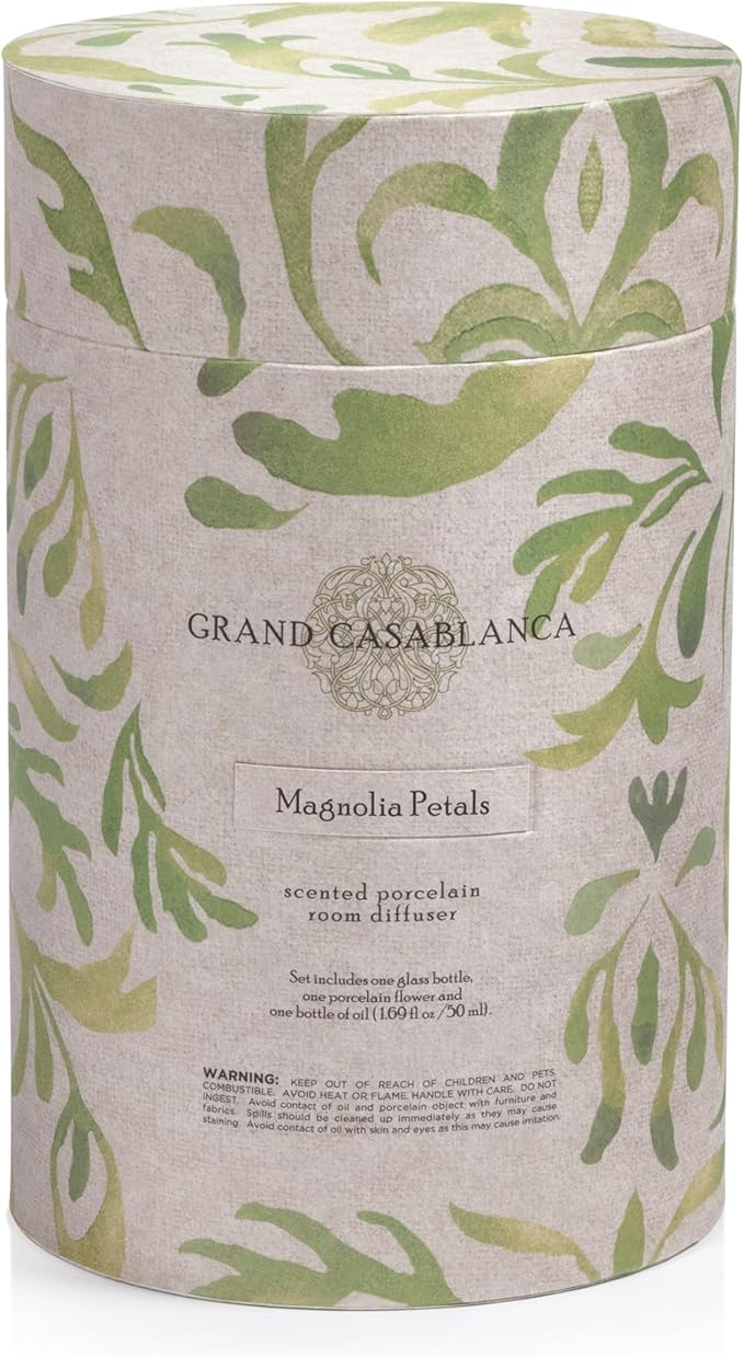 Magnolia Petals Zodax MINI Grand Casablanca Porcelain Diffuser