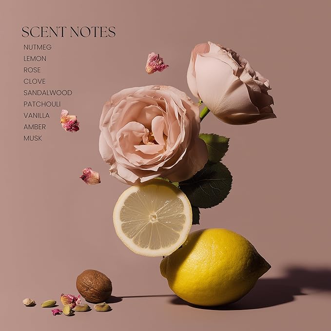 Levona Scent Essential Oil - Luxury Aroma for Home, Office, Hotel & Spa, Ideal for Humidifiers & Diffusers, Hotel Fragrance with Nutmeg, Lemon & Rose - 10ml / 0.33 fl oz, Moonlight in Paris