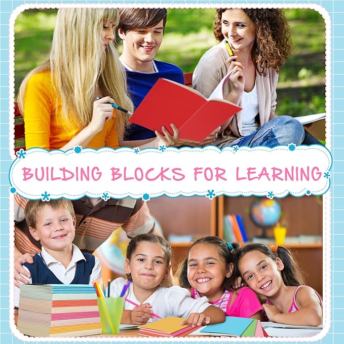 Handepo 100 Pack Composition Notebooks A5/A6 Ruled Lined Composition Kraft Notebooks Bulk Soft Cover Journals Travel Diary Memo for Students Classroom Office Supplies(A5,Fresh Color)