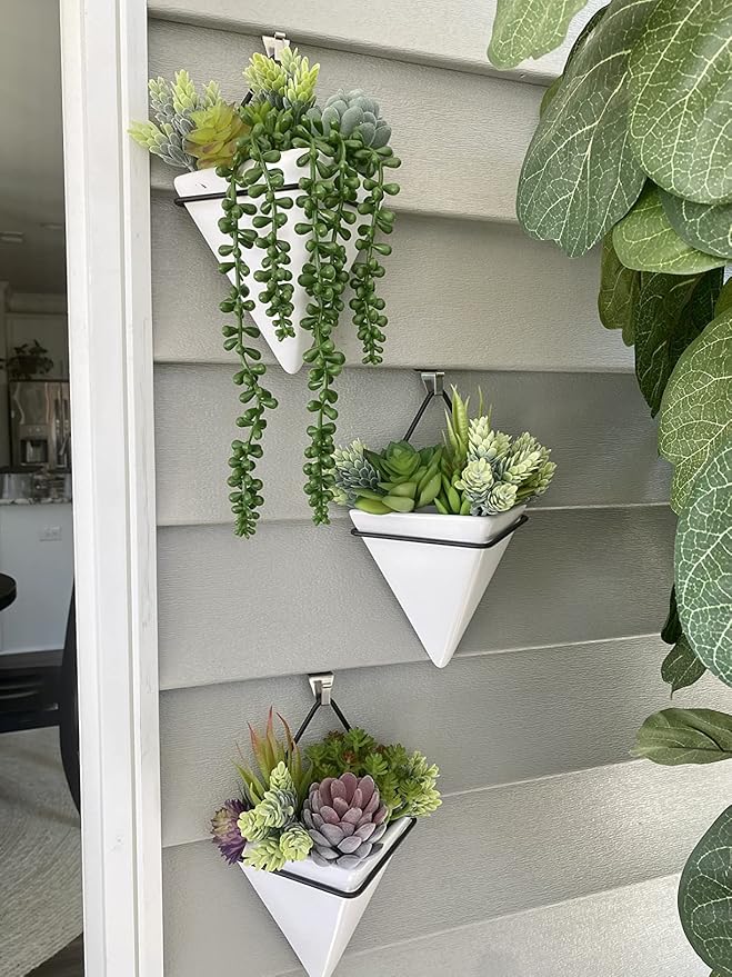 Anoak Artificial Succulent Plants - 16 Pcs Set Faux Succulents Unpotted Fake Succulent Plants, Premium Crafting DIY Floral Decor for Home Garden Office Party (High Realistic)