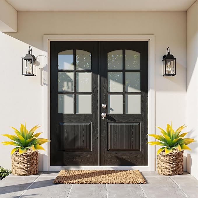 Artificial Agave Faux Agave Fake Greenery Outdoor Artificial Plants Fake Plants for Indoor Home Decoration Plastic Plants Outdoor Decor Front Porch Decor Simulation Plants 18In(Yellow) 2Pack