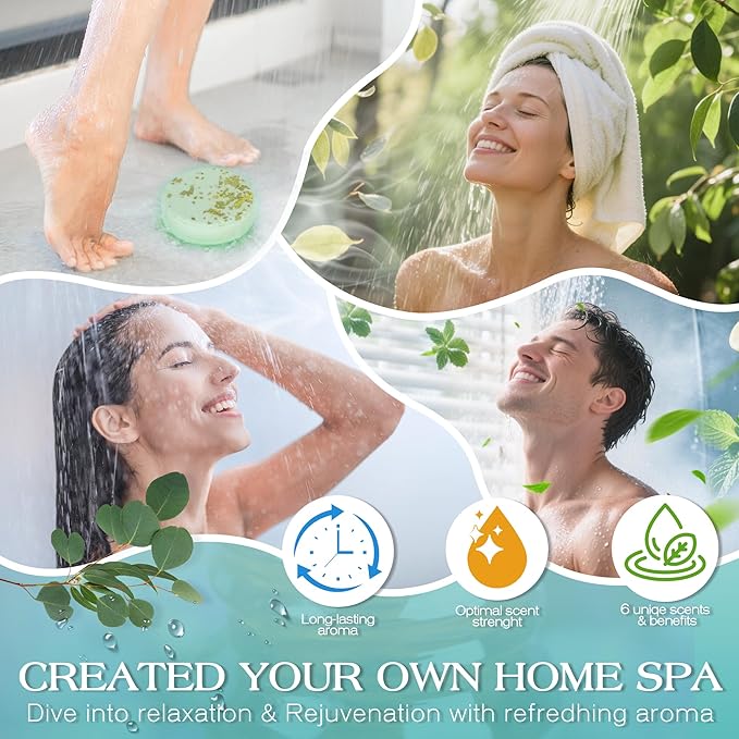 Shower Steamers Aromatherapy Birthday Gifts for Women-12 Pack Mothers Day Gifts,Gifts for Grandma,Wife,Mothers,Stress Relief and Relaxation Gifts for Women and Men,Created Your Own Home SPA