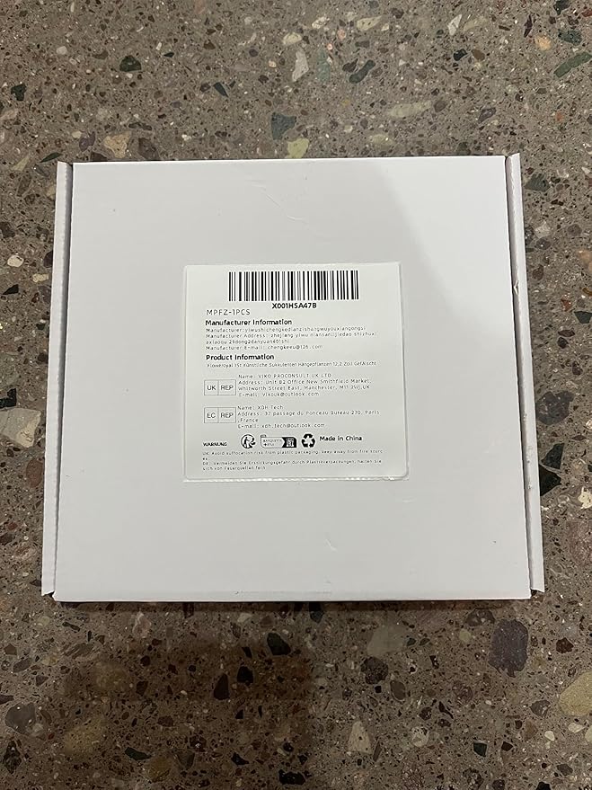 Floweroyal Artificial Succulents Hanging Plants 12.2'' Fake String of Pearls in Pot with 8.3'' Lanyard for Indoor Outdoor Wall Decor.