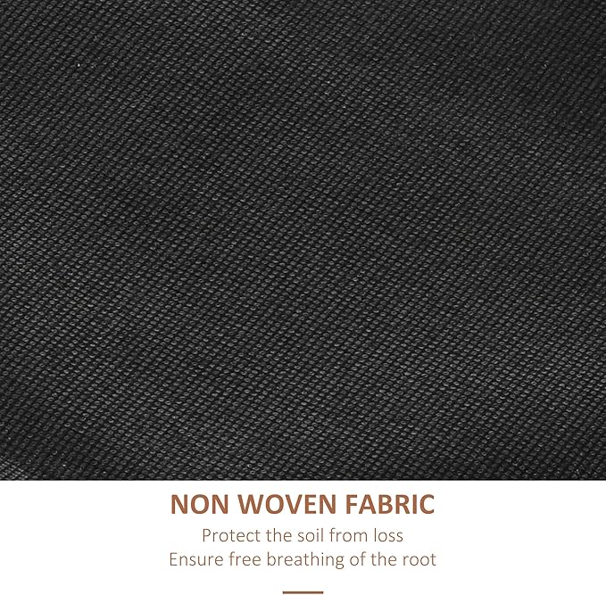 Vertical Garden Planter, Wooden 4 Tier Planter Box, Self-Draining with Non-Woven Fabric for Outdoor Flowers, Vegetables and Herbs, Gray