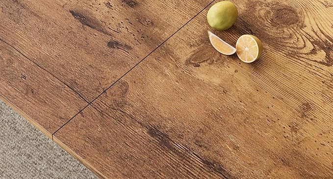 GAOMON 78 Inch Long Kitchen Table for 6-8, Dining Room Table for Kitchen Living Room, Large Rectangular Dinner Tables, Industrial Indoor Restaurant Tables with Sturdy Metal Frame(Only Table)