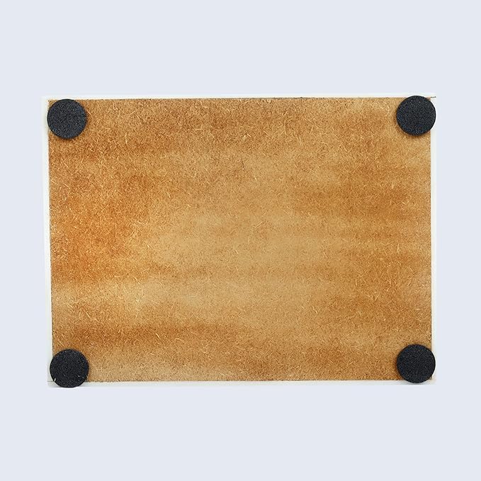 Handicrafts Home Small Decorative Box with Lid – 6x4.5x4” Trinket, Remote Control & Keepsake Memory Box, Decorative Accent for Coffee Table, Shelf, Mantle & Boho Home Decor- Concentric - Black White