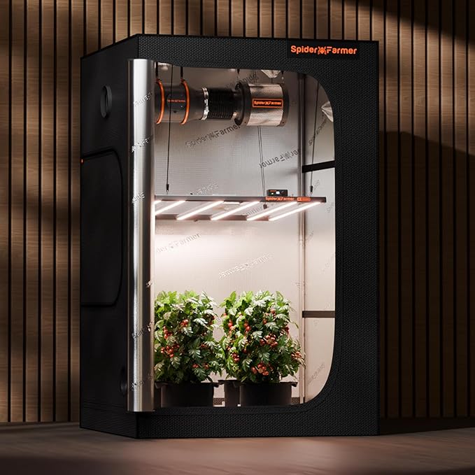 Spider Farmer G5000 Cost-Effective LED Grow Lights 480W, 4X4ft Grow Tent Light, Full Spectrum Dimmable Bar Style Led Growing Lamp for Indoor Plants, 2025 Upgraded App Remote Control