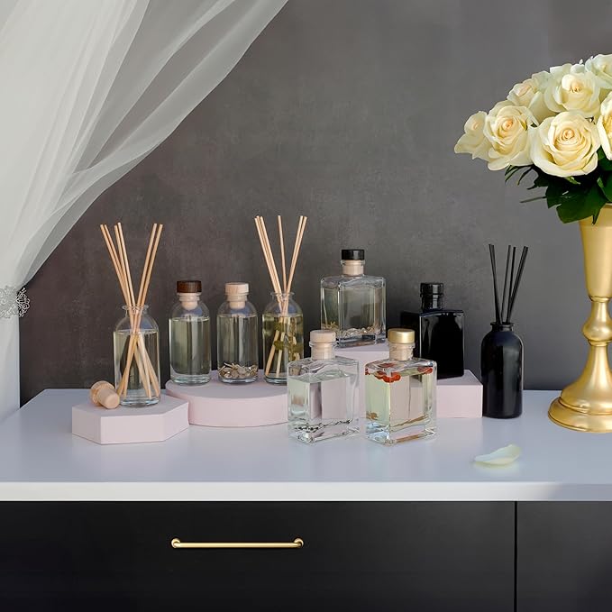 Urban Naturals Gingerbread Cookie Reed Diffuser Set - Warm Vanilla, Nutmeg, Cinnamon & Ginger - Made in The USA