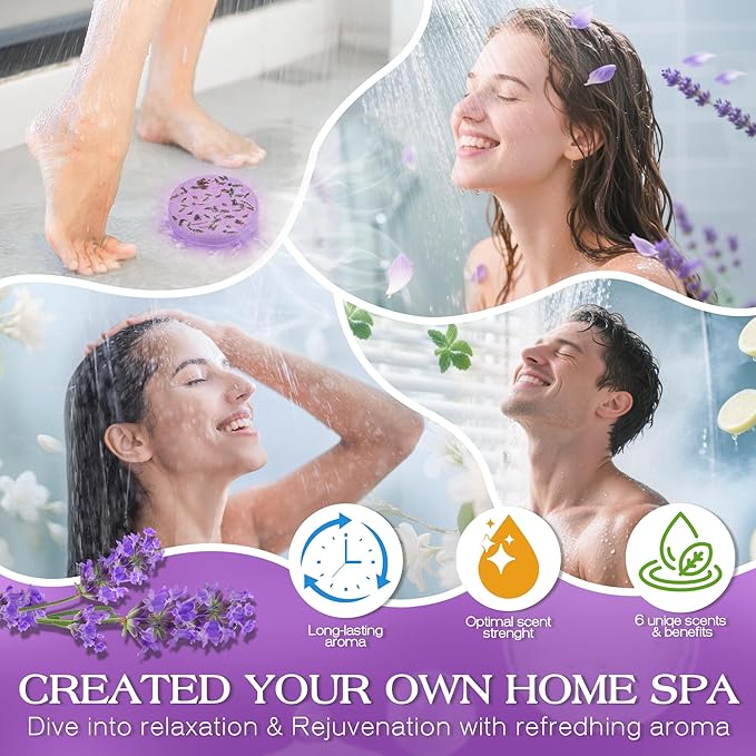 Shower Steamers Aromatherapy Birthday Gifts for Women-12 Pack Mothers Day Gifts,Gifts for Grandma,Wife,Mothers,Stress Relief and Relaxation Gifts for Women and Men,Created Your Own Home SPA