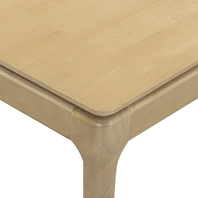 NTC Mingle Console 47 Inch Modern Design, Rectangular Dinner Table for Dining Room, Living Room Furniture, Effortless Assembly - Sand