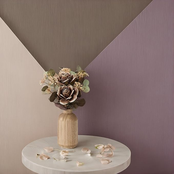 Timeless Luxe Bloom - Premium Artificial Fake Flower for Outdoor, Indoor, Garden, Home, Office, Bouquet Centerpiece Wedding, Event, Party Decoration (Majestic Midnight Roses)