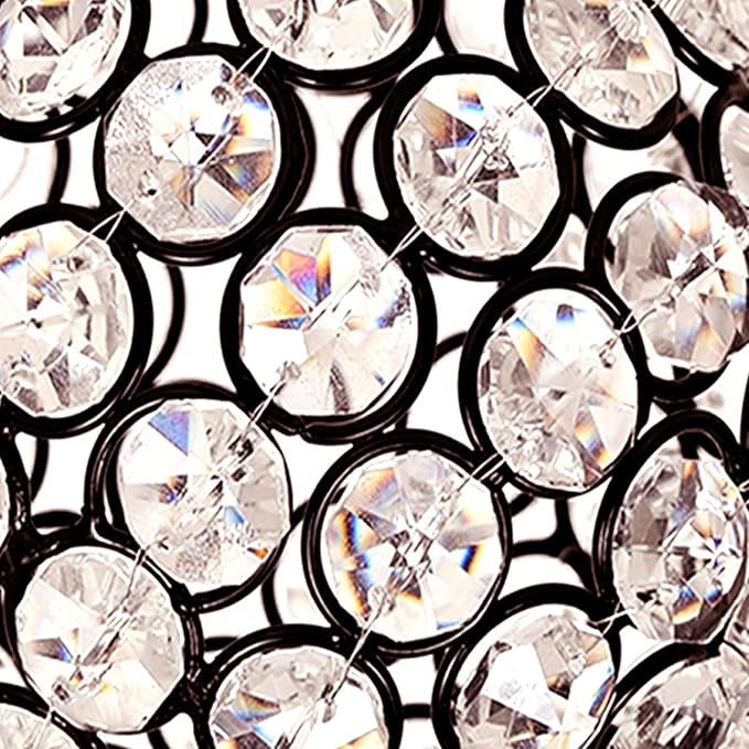 Alpha Living Home Decorative Balls Set of 3, Crystal Orbs for Decorate Bowls Vases Tables Wedding Party, Metal Balls Decorative Balls for Centerpiece Bowls Orbs Filler for Home Decor, 4.25" Round