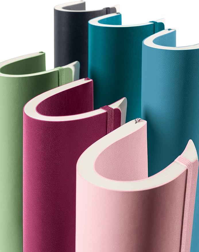 LEUCHTTURM1917 - Notebook Softcover Composition B5-123 Numbered Pages for Writing and Journaling (Dotted, Pacific Green)