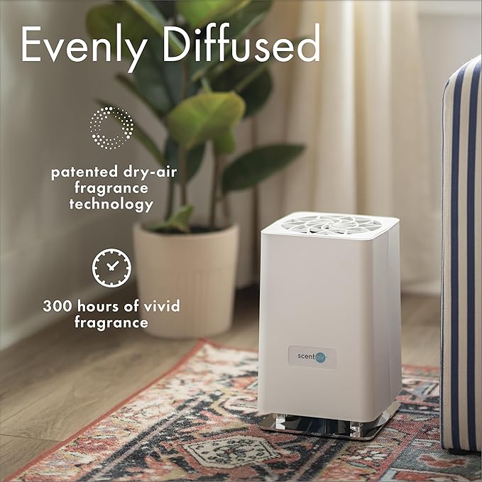 ScentAir Whisper Home Monthly Plug-in Refill, Fragrance Cartridge for Home and Office, Apple & Oak