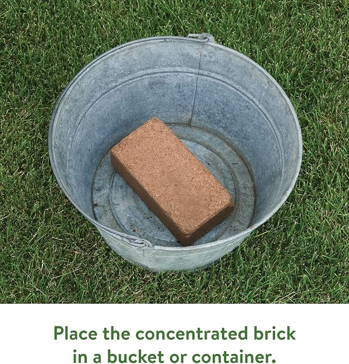 Burpee Organic Coconut Coir Concentrated Seed Starting Mix, 16 Quart