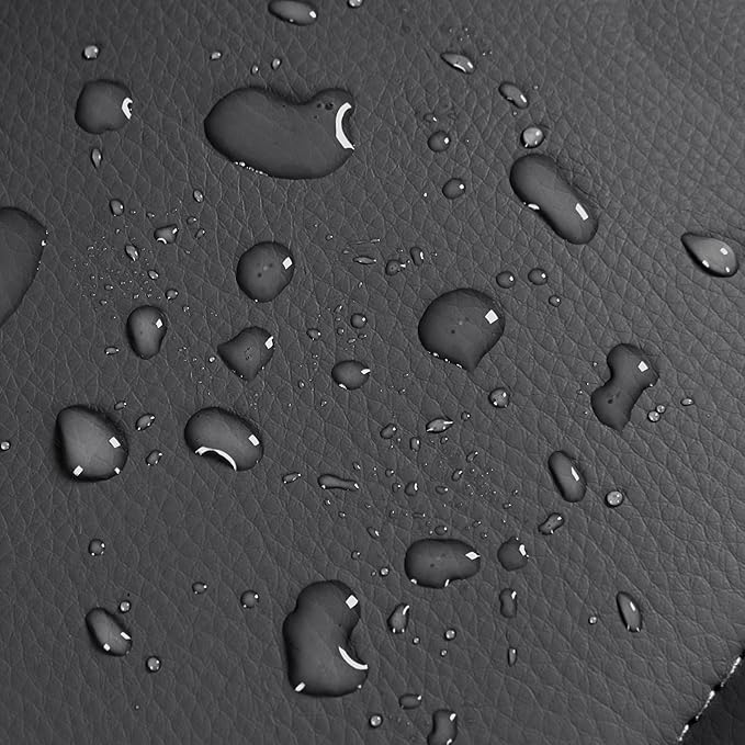 Yaheetech Bar Stools Set of 2, Adjustable PU Leather Swivel Barstools, Modern Counter Stools with Back and Footrest, Counter Height Barstools for Bar, Kitchen, Dining Room, Grey