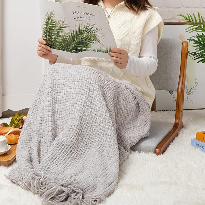 HollyHOME Floor Chair with Back Support, Foldable Japanese Style Floor Chair, Wood Legless Tatami Chair with Cushion, Accent Meditation Floor Seat for Bay Window, Living Room, Bedroom, Grey