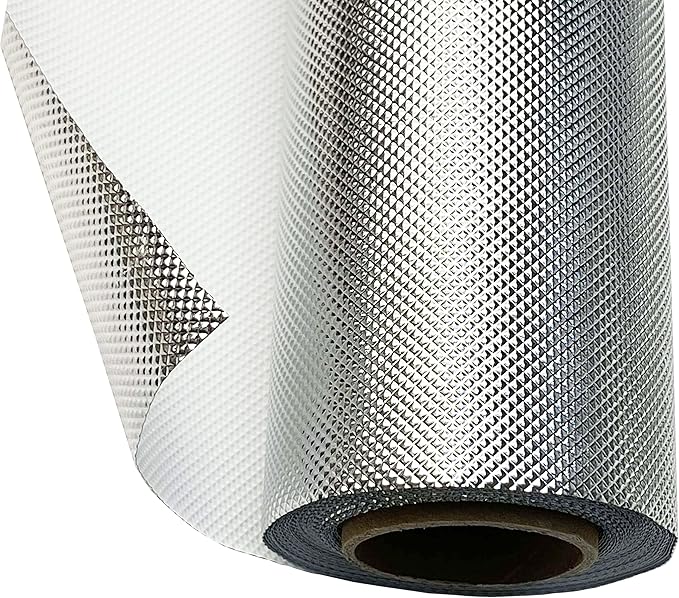 HFS(R) 6Mil Diamond Film Foil Roll Highly Reflective for Grow Room, Greenhouse (4X50FT)
