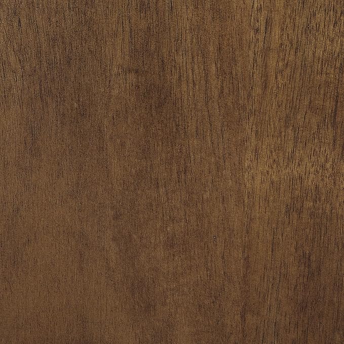 OSP Home Furnishings Fairmont Modern Farmhouse Kitchen Cart, Rolling Storage Cabinet with Drawer, Shelves, Hooks, Towel Bar, Oak Wood Finish with Faux Marble Top