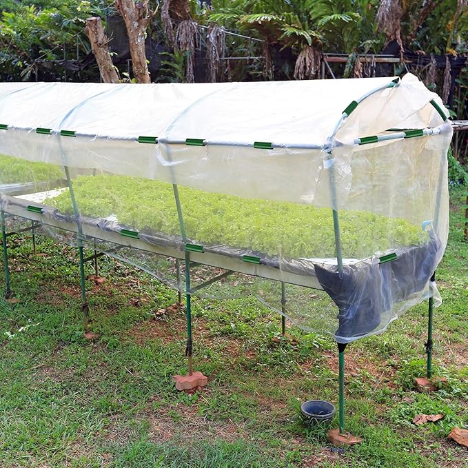 Jetec 16 Pcs PVC Pipe Clamps Greenhouses Strap Clips 2.4 Inches Long Summer PVC Water Pipe Clamps Strap Clips for Woodworking(for 3/4 Inch PVC Pipe,Green)