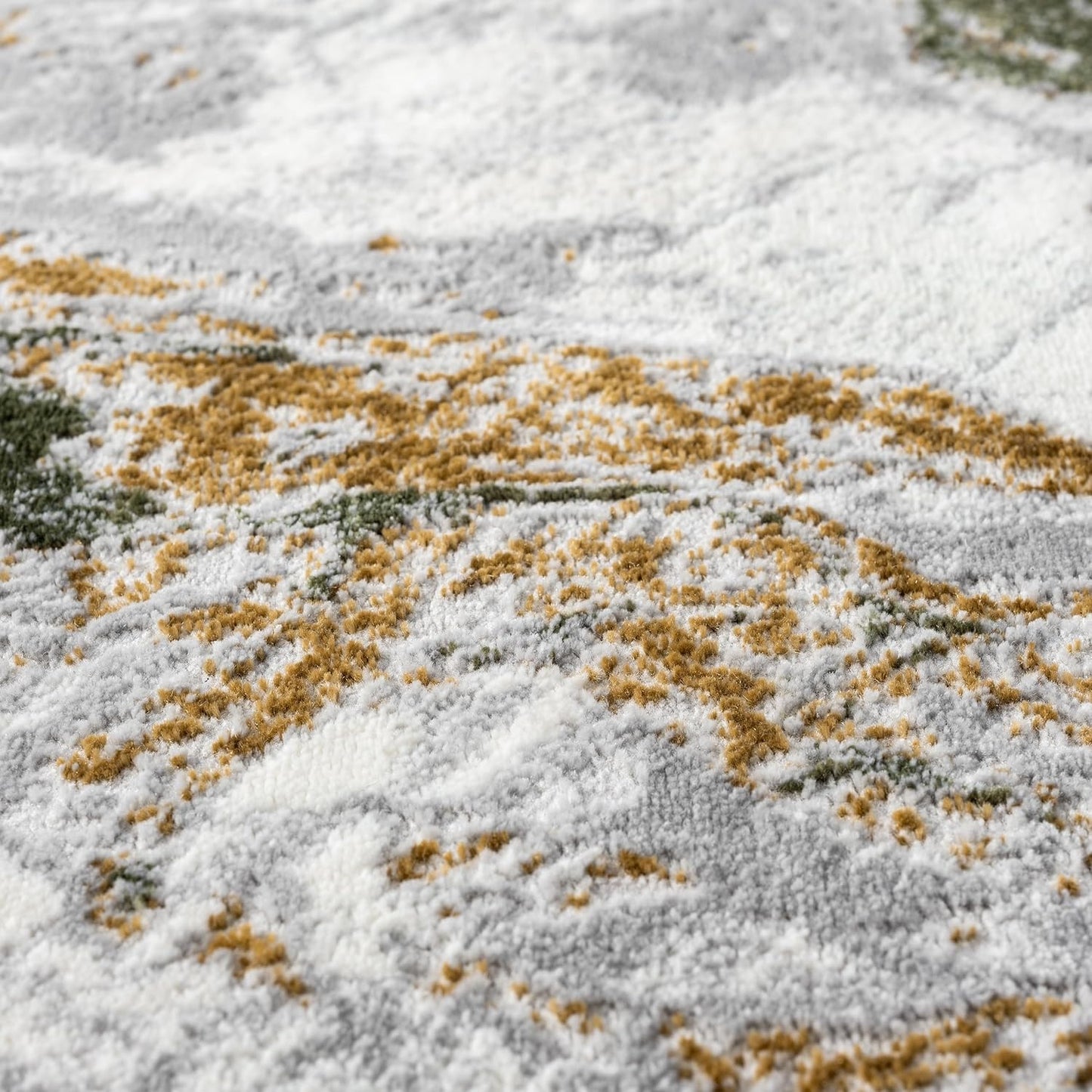 LUXE WEAVERS Marble Swirl Abstract Area Rug, Green 8x10