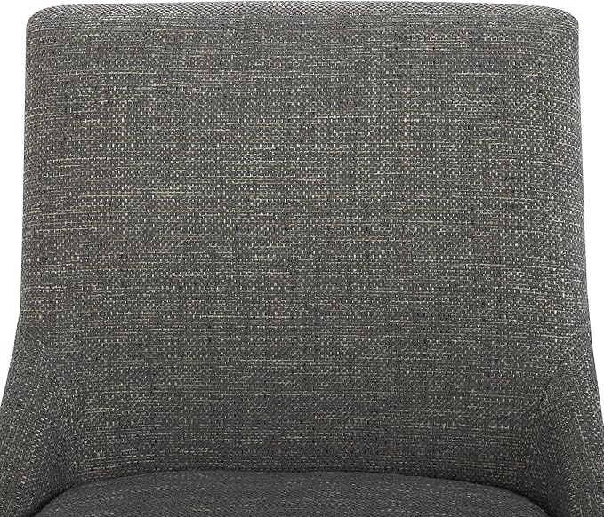 CHITA Counter Height Swivel Barstool, FSC Certified Upholstered Bar Stool, 26.8" H Seat Height, Fabric in Fog