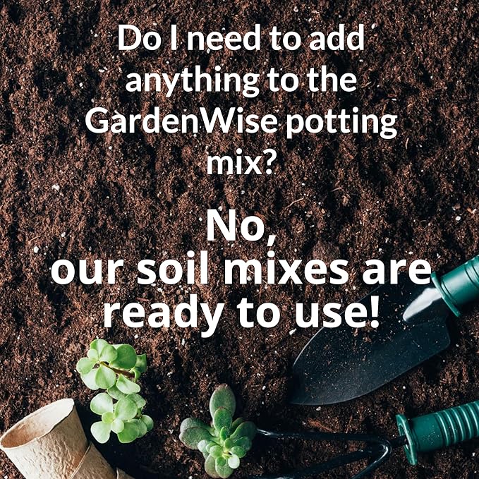 Premium Organic Citrus Potting Soil for Indoor/Outdoor Plants - Perfect for Oranges, Lemons, Limes & Grapefruits Trees - Hand Blended for Optimal Growth (5 QUARTS)