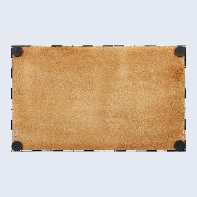 Handicrafts Home Modern Rectangular Decorative Box - Harlequin Pattern, 10x5x5 Inches