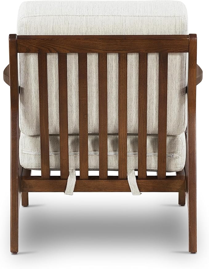 POLY & BARK Verity Lounge Chair, Bright Ash